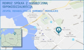 ZESPÓŁ REHABILITACJI DOMOWEJ - REHROZ SPÓŁKA Z OGRANICZONĄ ODPOWIEDZIALNOŚCIĄ - SZKOLNA 2,  MIKOŁAJKI