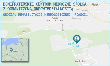 ODDZIAŁ REHABILITACJI NEUROLOGICZNEJ - BONIFRATERSKIE CENTRUM MEDYCZNE SPÓŁKA Z OGRANICZONĄ ODPOWIEDZIALNOŚCIĄ - OS. MARYSIN 1,  PIASKI