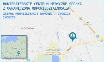ZESPÓŁ REHABILITACJI DOMOWEJ - IWONICZ - BONIFRATERSKIE CENTRUM MEDYCZNE SPÓŁKA Z OGRANICZONĄ ODPOWIEDZIALNOŚCIĄ - UL. FLORIAŃSKA 19,  IWONICZ