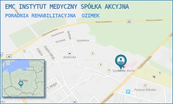 PORADNIA REHABILITACYJNA - EMC INSTYTUT MEDYCZNY SPÓŁKA AKCYJNA - UL. CZĘSTOCHOWSKA 31,  OZIMEK