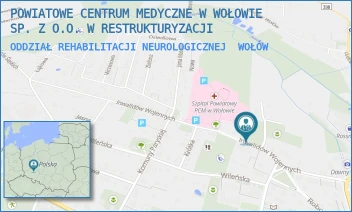 ODDZIAŁ REHABILITACJI NEUROLOGICZNEJ - POWIATOWE CENTRUM MEDYCZNE W WOŁOWIE SP. Z O.O. - UL. INWALIDÓW WOJENNYCH 18,  WOŁÓW