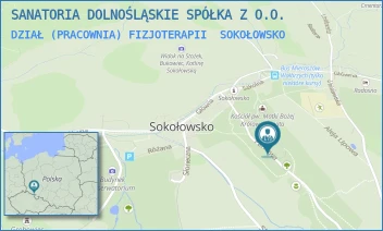 DZIAŁ (PRACOWNIA) FIZJOTERAPII - SANATORIA DOLNOŚLĄSKIE SPÓŁKA Z O.O. - UL. PARKOWA 5,  SOKOŁOWSKO