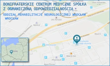 ODDZIAŁ REHABILITACJI NEUROLOGICZNEJ WROCŁAW - BONIFRATERSKIE CENTRUM MEDYCZNE SPÓŁKA Z OGRANICZONĄ ODPOWIEDZIALNOŚCIĄ - BIERUTOWSKA 63,  WROCŁAW