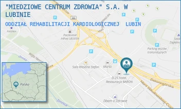 ODDZIAŁ REHABILITACJI KARDIOLOGICZNEJ - "MIEDZIOWE CENTRUM ZDROWIA" S.A. W LUBINIE - UL. MARII SKŁODOWSKIEJ-CURIE 52-60,  LUBIN