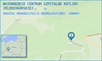ODDZIAŁ REHABILITACJI NEUROLOGICZNEJ - WOJEWÓDZKIE CENTRUM SZPITALNE KOTLINY JELENIOGÓRSKIEJ - UL. SANATORYJNA 27,  KOWARY