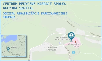 ODDZIAŁ REHABILITACJI KARDIOLOGICZNEJ - CENTRUM MEDYCZNE KARPACZ SPÓŁKA AKCYJNA SZPITAL - UL. MYŚLIWSKA 13,  KARPACZ
