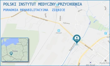 PORADNIA REHABILITACYJNA - PHM SPÓŁKA Z OGRANICZONĄ ODPOWIEDZIALNOŚCIĄ - UL. KOLEJOWA 29,  ZIĘBICE