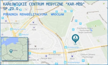 PORADNIA REHABILITACYJNA - KARŁOWICKIE CENTRUM MEDYCZNE "KAR-MED" SP.ZO.O. - UL. KS. NORBERTA BONCZYKA 20,  WROCŁAW