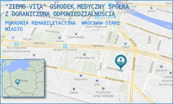 PORADNIA REHABILITACYJNA - "ZIEMO-VITA" OŚRODEK MEDYCZNY SPÓŁKA Z OGRANICZONĄ ODPOWIEDZIALNOŚCIĄ - UL. ZIEMOWITA 1-9,  WROCŁAW-STARE MIASTO