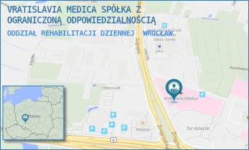 ODDZIAŁ REHABILITACJI DZIENNEJ - VRATISLAVIA MEDICA SPÓŁKA Z OGRANICZONĄ ODPOWIEDZIALNOŚCIĄ - UL. LEKARSKA 1,  WROCŁAW