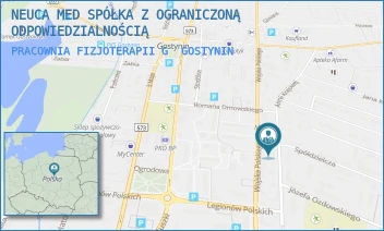PRACOWNIA FIZJOTERAPII G - ŚWIAT ZDROWIA OPERATOR MEDYCZNY SP. Z O.O - ARMII KRAJOWEJ 18,  GOSTYNIN