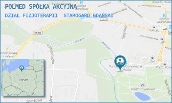 DZIAŁ FIZJOTERAPII - POLMED SPÓŁKA AKCYJNA - UL. GEN. JÓZEFA HALLERA 19E,  STAROGARD GDAŃSKI