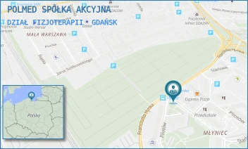 DZIAŁ FIZJOTERAPII - POLMED SPÓŁKA AKCYJNA - UL. PILOTÓW 23E/28,  GDAŃSK