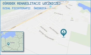 DZIAŁ FIZJOTERAPII - OŚRODEK REHABILITACJI LECZNICZEJ - UL. ROTMISTRZA WITOLDA PILECKIEGO 3,  ŚWIDNICA