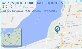 ZESPÓŁ REHABILITACJI DOMOWEJ - N.Z.O.Z.OŚRODEK REHABILITACJI EURO-MED SP.Z O.O. - KOŚCIUSZKI 5C,  WĄGROWIEC