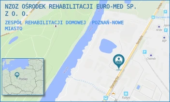 ZESPÓŁ REHABILITACJI DOMOWEJ - N.Z.O.Z.OŚRODEK REHABILITACJI EURO-MED SP.Z O.O. - STAROŁĘCKA 18,  POZNAŃ-NOWE MIASTO