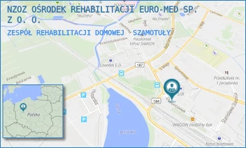 ZESPÓŁ REHABILITACJI DOMOWEJ - N.Z.O.Z.OŚRODEK REHABILITACJI EURO-MED SP.Z O.O. - DWORCOWA 39,  SZAMOTUŁY