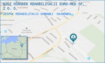 ZESPÓŁ REHABILITACJI DOMOWEJ - N.Z.O.Z.OŚRODEK REHABILITACJI EURO-MED SP.Z O.O. - 11 LISTOPADA 22,  HAJNÓWKA