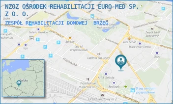 ZESPÓŁ REHABILITACJI DOMOWEJ - N.Z.O.Z. OŚRODEK REHABILITACJI EURO-MED SP. Z O.O. - UL. TRZECH KOTWIC 6,  BRZEG