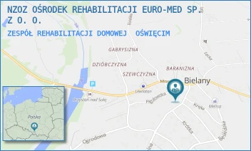 ZESPÓŁ REHABILITACJI DOMOWEJ - NZOZ OŚRODEK REHABILITACJI EURO-MED SP. Z O. O. - UL. SOLNA 4,  OŚWIĘCIM