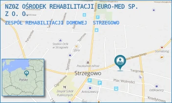 ZESPÓŁ REHABILITACJI DOMOWEJ - NZOZ OŚRODEK REHABILITACJI EURO-MED SP. Z O. O. - TARGOWA 5,  STRZEGOWO