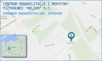PORADNIA REHABILITACYJNA - CENTRUM REHABILITACJI I MEDYCYNY FIZYKALNEJ "HELIOS" S.C. - UL. ARMII KRAJOWEJ 23,  STRZEGOM