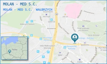 MOLAN - MED S.C. - MOLAN - MED S.C. - UL. BOLESŁAWA CHROBREGO 2,  WAŁBRZYCH