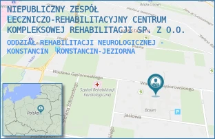 ODDZIAŁ REHABILITACJI NEUROLOGICZNEJ - KONSTANCIN - CENTRUM KOMPLEKSOWEJ REHABILITACJI SPÓŁKA Z OGRANICZONĄ ODPOWIEDZIALNOŚCIĄ - GĄSIOROWSKIEGO 12/14,  KONSTANCIN-JEZIORNA