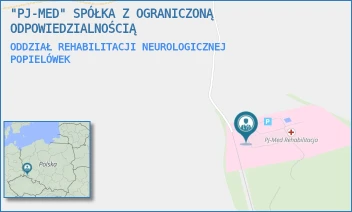 ODDZIAŁ REHABILITACJI NEUROLOGICZNEJ - "PJ-MED" SPÓŁKA Z OGRANICZONĄ ODPOWIEDZIALNOŚCIĄ - UL. POPIELÓWEK 1,  POPIELÓWEK
