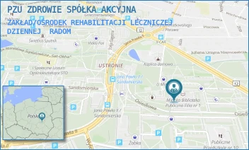 ZAKŁAD/OŚRODEK REHABILITACJI LECZNICZEJ  DZIENNEJ - PZU ZDROWIE SPÓŁKA AKCYJNA - OSIEDLOWA 9,  RADOM
