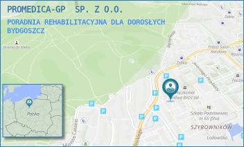 PORADNIA REHABILITACYJNA DLA DOROSŁYCH - PROMEDICA-GP  SP. Z O.O. - WOJCIECHA RZEŹNIACKIEGO 4A,  BYDGOSZCZ