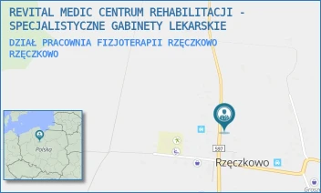 DZIAŁ PRACOWNIA FIZJOTERAPII RZĘCZKOWO - REVITAL MEDIC CENTRUM REHABILITACJI - SPECJALISTYCZNE GABINETY LEKARSKIE - 54,  RZĘCZKOWO