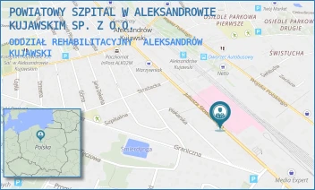 ODDZIAŁ REHABILITACYJNY - POWIATOWY SZPITAL W ALEKSANDROWIE KUJAWSKIM SP. Z O.O. - SŁOWACKIEGO 18.,  ALEKSANDRÓW KUJAWSKI