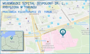 PRACOWNIA FIZJOTERAPII II - WOJEWÓDZKI SZPITAL ZESPOLONY IM. L. RYDYGIERA W TORUNIU - KONSTYTUCJI 3 MAJA 42/-,  TORUŃ