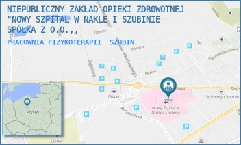 PRACOWNIA FIZYKOTERAPII - NOWY SZPITAL W NAKLE I SZUBINIE SPÓŁKA Z O.O. - OGRODOWA 9,  SZUBIN