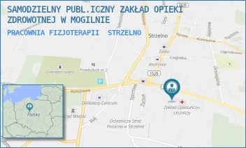 PRACOWNIA FIZJOTERAPII - SAMODZIELNY PUBL.ICZNY ZAKŁAD OPIEKI ZDROWOTNEJ W MOGILNIE - POWST. WLKP. 8,  STRZELNO