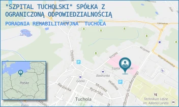 PORADNIA REHABILITACYJNA - "SZPITAL TUCHOLSKI" SPÓŁKA Z OGRANICZONĄ ODPOWIEDZIALNOŚCIĄ - NOWODWORSKIEGO 14-18,  TUCHOLA