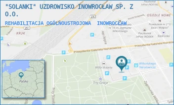 REHABILITACJA OGÓLNOUSTROJOWA - "SOLANKI" UZDROWISKO INOWROCŁAW SP. Z O.O. - ALEJA HENRYKA SIENKIEWICZA 50,  INOWROCŁAW