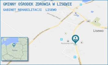 GABINET REHABILITACJI - GMINNY OŚRODEK ZDROWIA W LISEWIE - TORUŃSKA 15,  LISEWO
