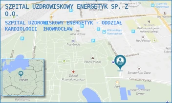 SZPITAL UZDROWISKOWY ENERGETYK - ODDZIAŁ KARDIOLOGII - SZPITAL UZDROWISKOWY ENERGETYK SP. Z O.O. - WILKOŃSKIEGO 2,  INOWROCŁAW
