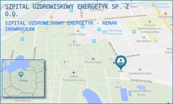 SZPITAL UZDROWISKOWY ENERGETYK - RENAR - SZPITAL UZDROWISKOWY ENERGETYK SP. Z O.O. - WILKOŃSKIEGO 2,  INOWROCŁAW