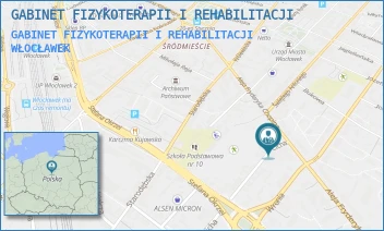 GABINET FIZYKOTERAPII I REHABILITACJI - GABINET FIZYKOTERAPII I REHABILITACJI - CICHA 1,  WŁOCŁAWEK