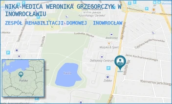 ZESPÓŁ REHABILITACJI DOMOWEJ - NIKA-MEDICA WERONIKA GRZEGORCZYK W INOWROCŁAWIU - MIKOŁAJA REJA 10,  INOWROCŁAW