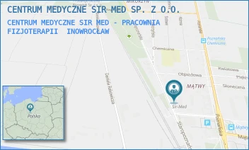 CENTRUM MEDYCZNE SIR MED - PRACOWNIA FIZJOTERAPII - CENTRUM MEDYCZNE SIR MED SP. Z O.O. - STAROPOZNAŃSKA 131-133,  INOWROCŁAW