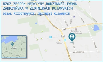 DZIAŁ FIZJOTERAPII - NZOZ ZESPÓŁ MEDYCYNY RODZINNEJ-IWONA ZABRZYŃSKA W ZŁOTNIKACH KUJAWSKICH - STRAŻACKA 11,  ZŁOTNIKI KUJAWSKIE
