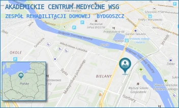 ZESPÓŁ REHABILITACJI DOMOWEJ - AKADEMICKIE CENTRUM MEDYCZNE WSG - ADAMA NARUSZEWICZA 11,  BYDGOSZCZ