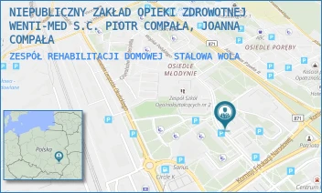 ZESPÓŁ REHABILITACJI DOMOWEJ - WENTI- MED SPÓŁKA Z OGRANICZONĄ ODPOWIEDZIALNOŚCIĄ - UL. WOJSKA POLSKIEGO 4A,  STALOWA WOLA