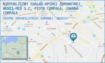 ZESPÓŁ REHABILITACJI DOMOWEJ - WENTI- MED SPÓŁKA Z OGRANICZONĄ ODPOWIEDZIALNOŚCIĄ - UL. CZARNIECKIEGO 4,  DĘBICA