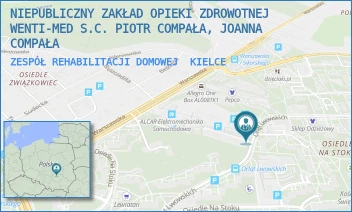 ZESPÓŁ REHABILITACJI DOMOWEJ - WENTI- MED SPÓŁKA Z OGRANICZONĄ ODPOWIEDZIALNOŚCIĄ - NA STOKU 63A,  KIELCE