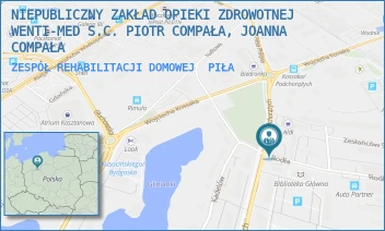ZESPÓŁ REHABILITACJI DOMOWEJ - WENTI- MED SPÓŁKA Z OGRANICZONĄ ODPOWIEDZIALNOŚCIĄ - PODCHORĄŻYCH 1,  PIŁA